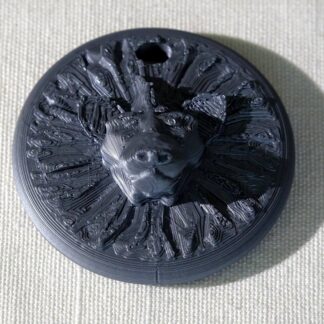 Avaimenperä 6., väri: hopeinen, leveys: 50mm, paksuus, n.21mm