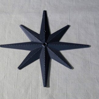 Koriste 12., väri: hopeinen, leveys: 150mm, paksuus: 7mm