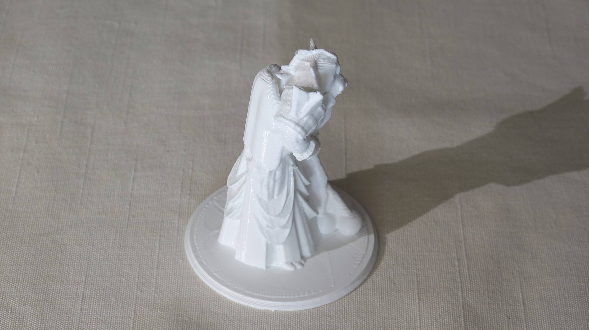 Figuuri 3. väri: valkoinen, korkeus 80 mm - Image 3