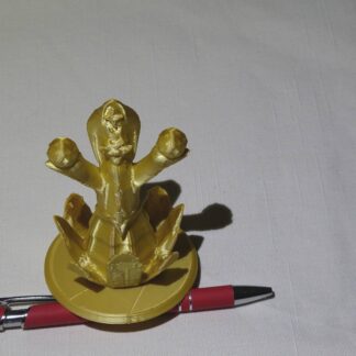 Figuuri 9. väri: kultainen, korkeus: 100mm