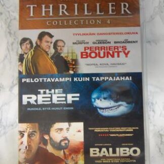 Thriller Collection 4, Perrier's Bounty, The Reef, Balibo, 3 elokuvaa (DVD)