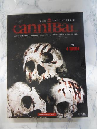 Cannibal - The Collection, Last Cannibal World, Amazonia, Man From Deep River, 3 elokuvaa (DVD)