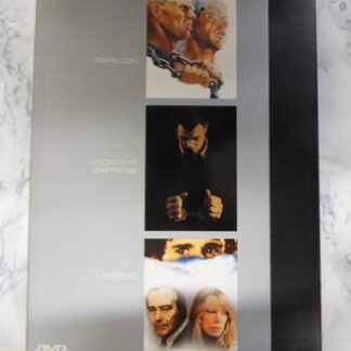 Papillon, Midnight Express, Missing, 3 elokuvaa (DVD)