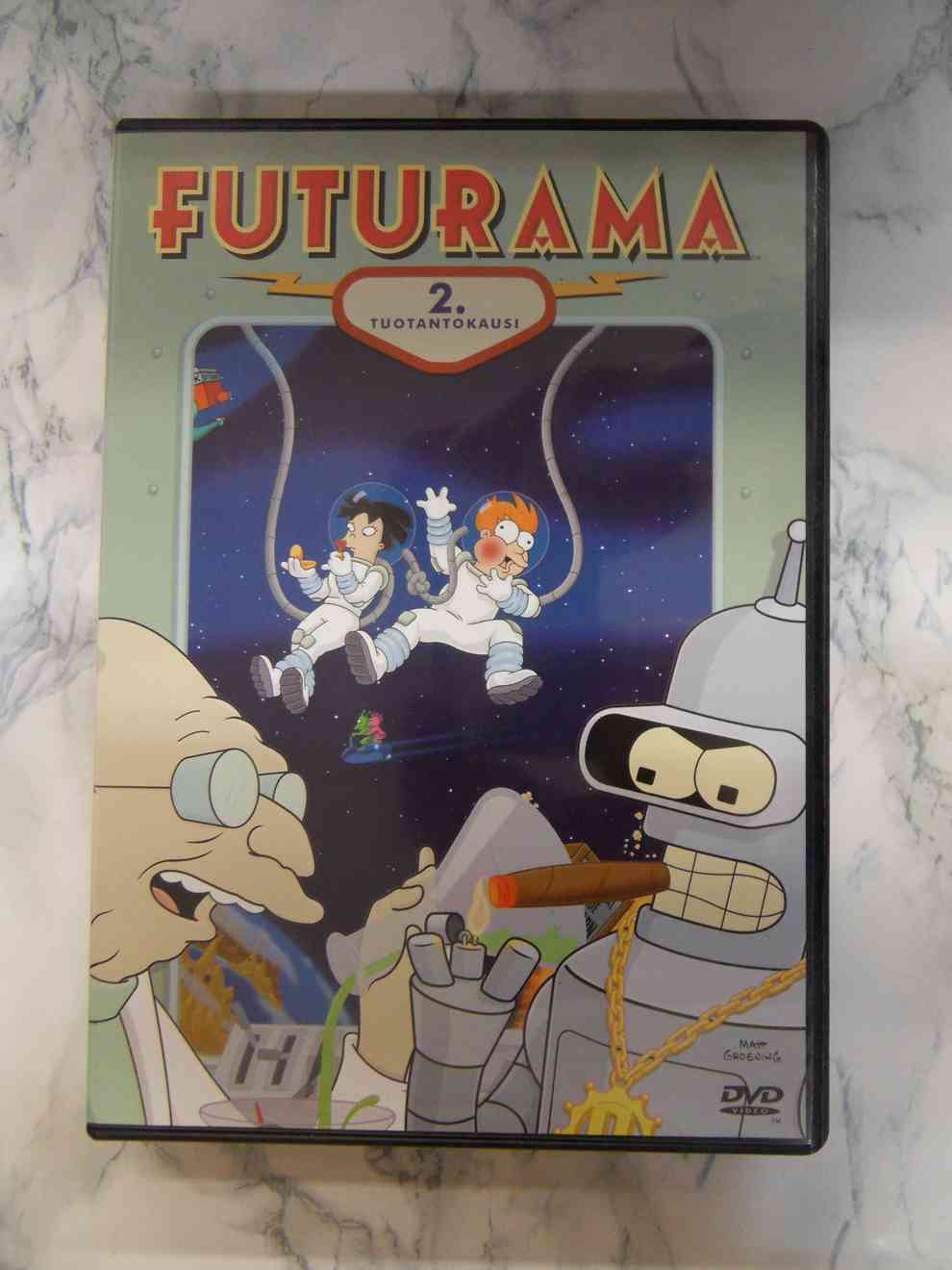 Futurama, 2. tuotantokausi (DVD)