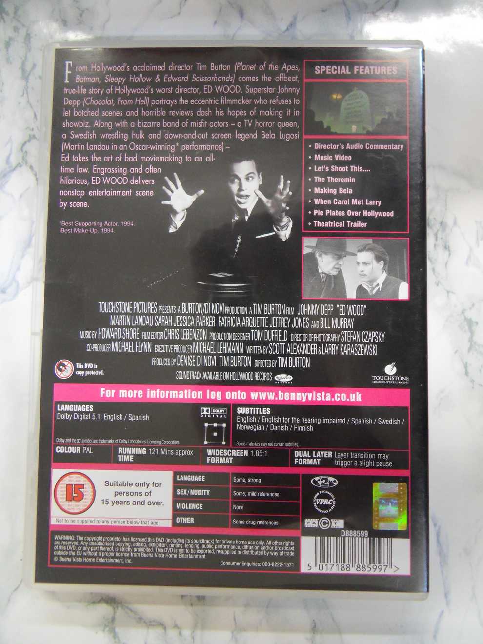Ed Wood (DVD) - Image 2