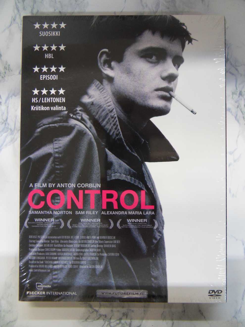 Control (DVD) Uusi muoveissa