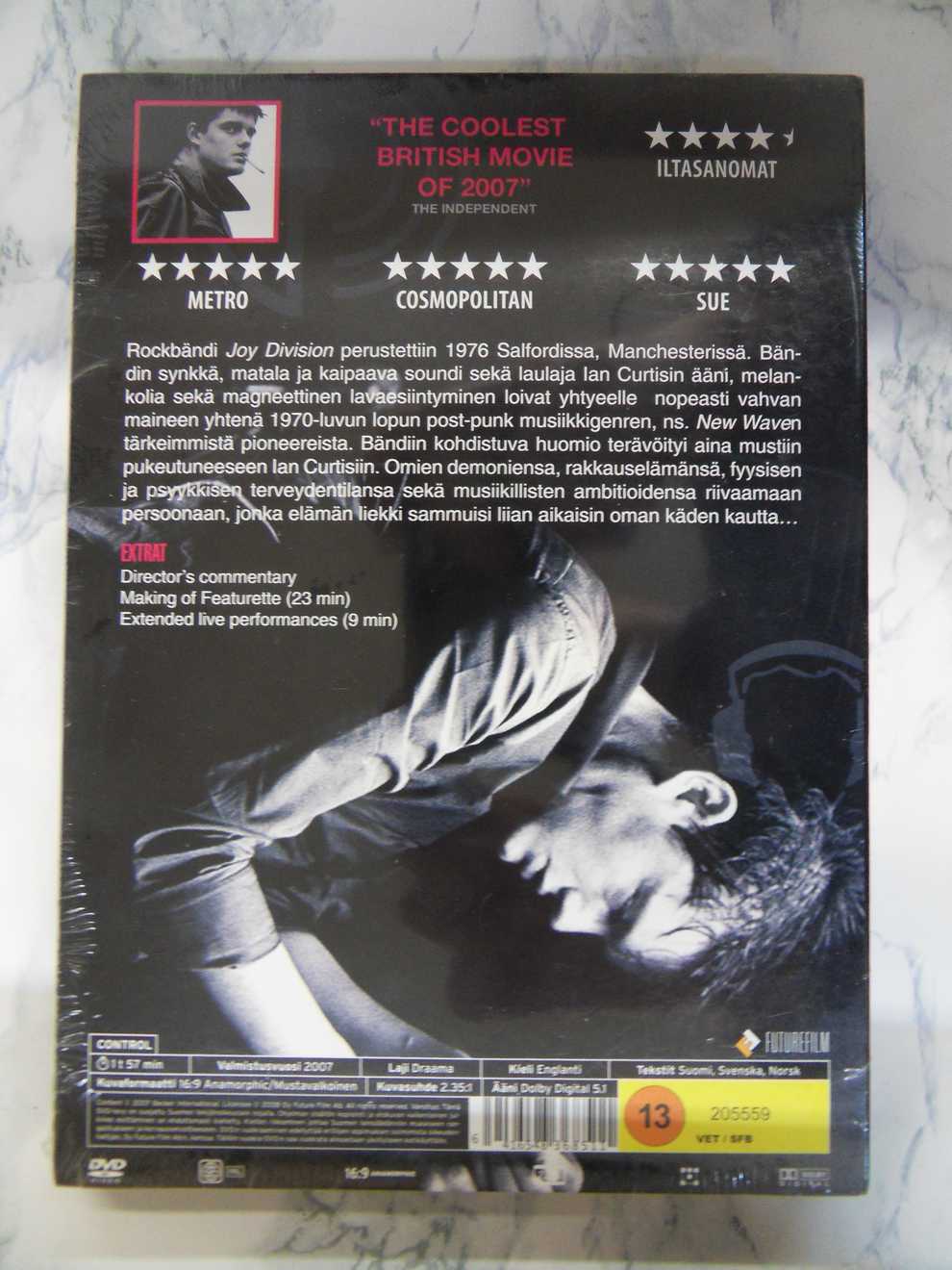 Control (DVD) Uusi muoveissa - Image 2