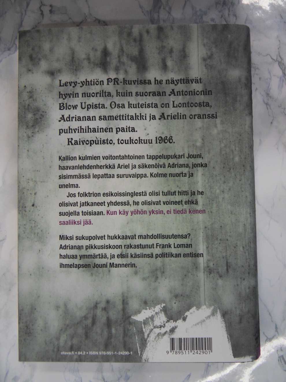 älä käy yöhön yksin, Kjell Westö - Image 2