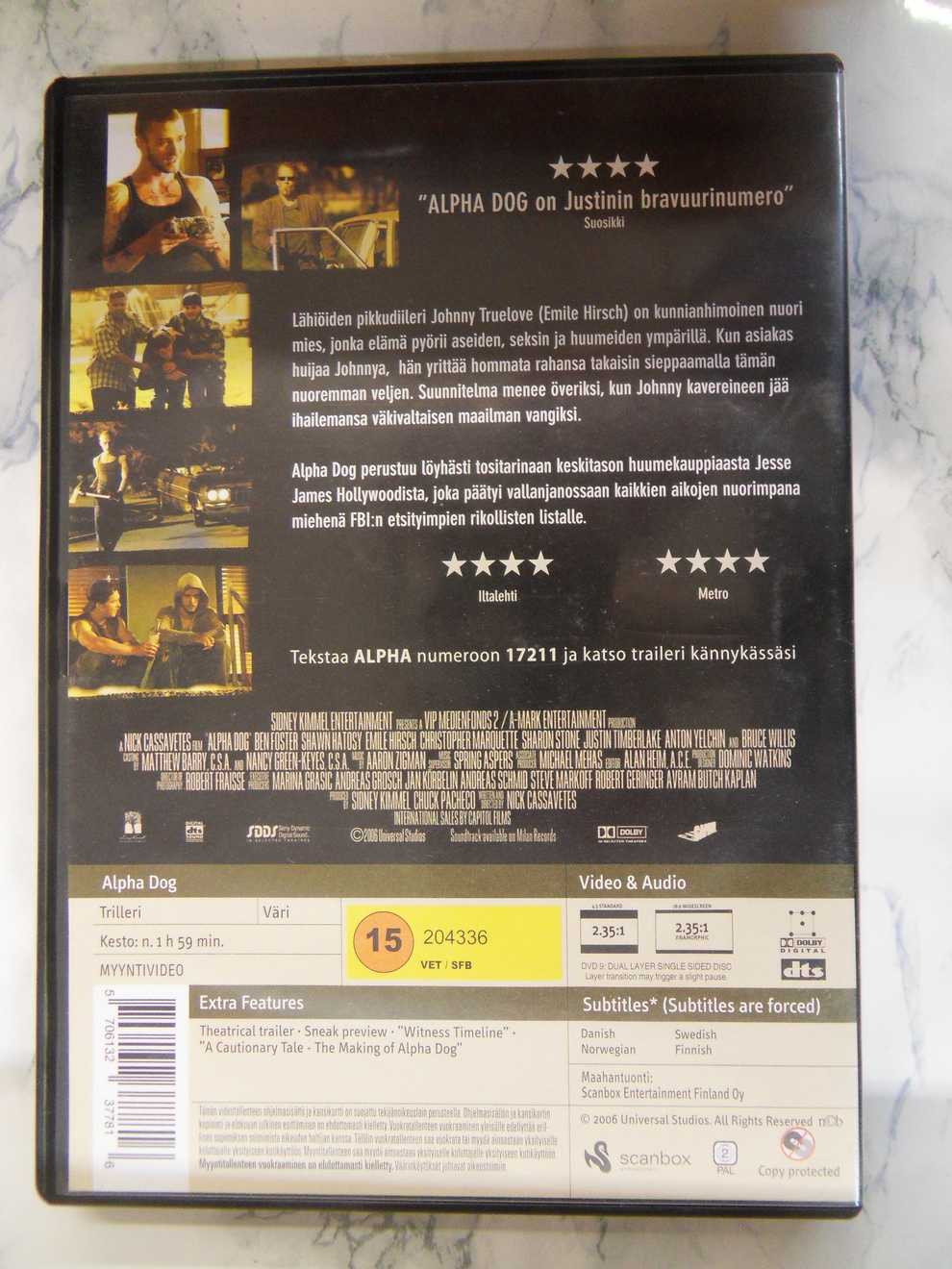 Alpha Dog (DVD) - Image 2
