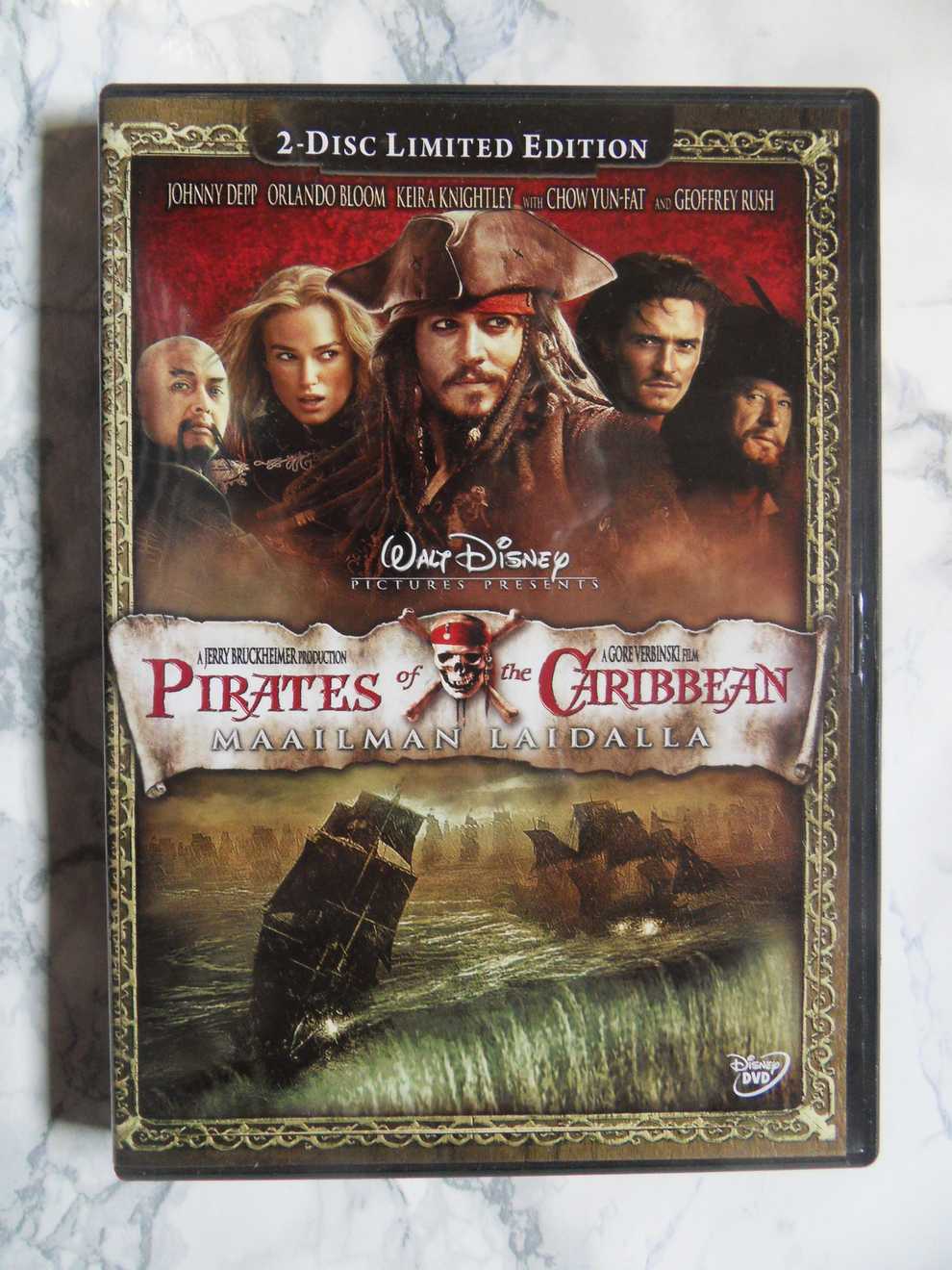 Pirates of the Caribbean - Maailman Laidalla (DVD)