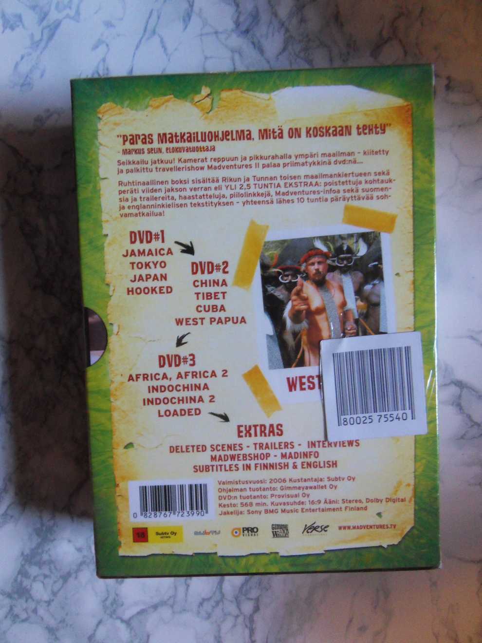 Madventures II, Seikkailu jatkuu (3 x DVD) (UUSI MUOVEISSA) - Image 2