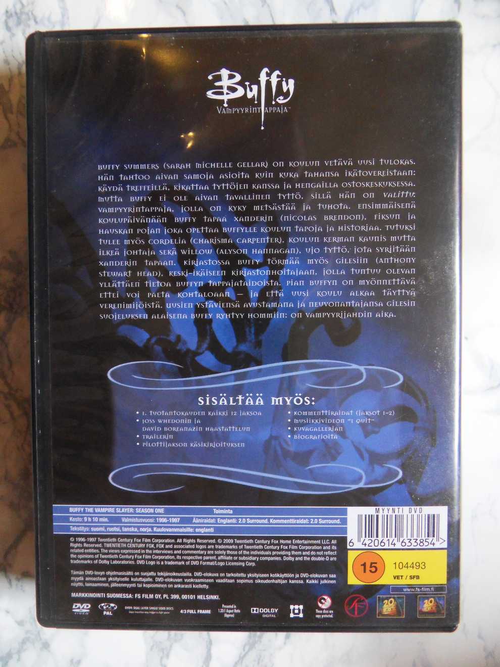 Buffy Vampyyrintappaja, 1. tuotantokausi (DVD) - Image 2