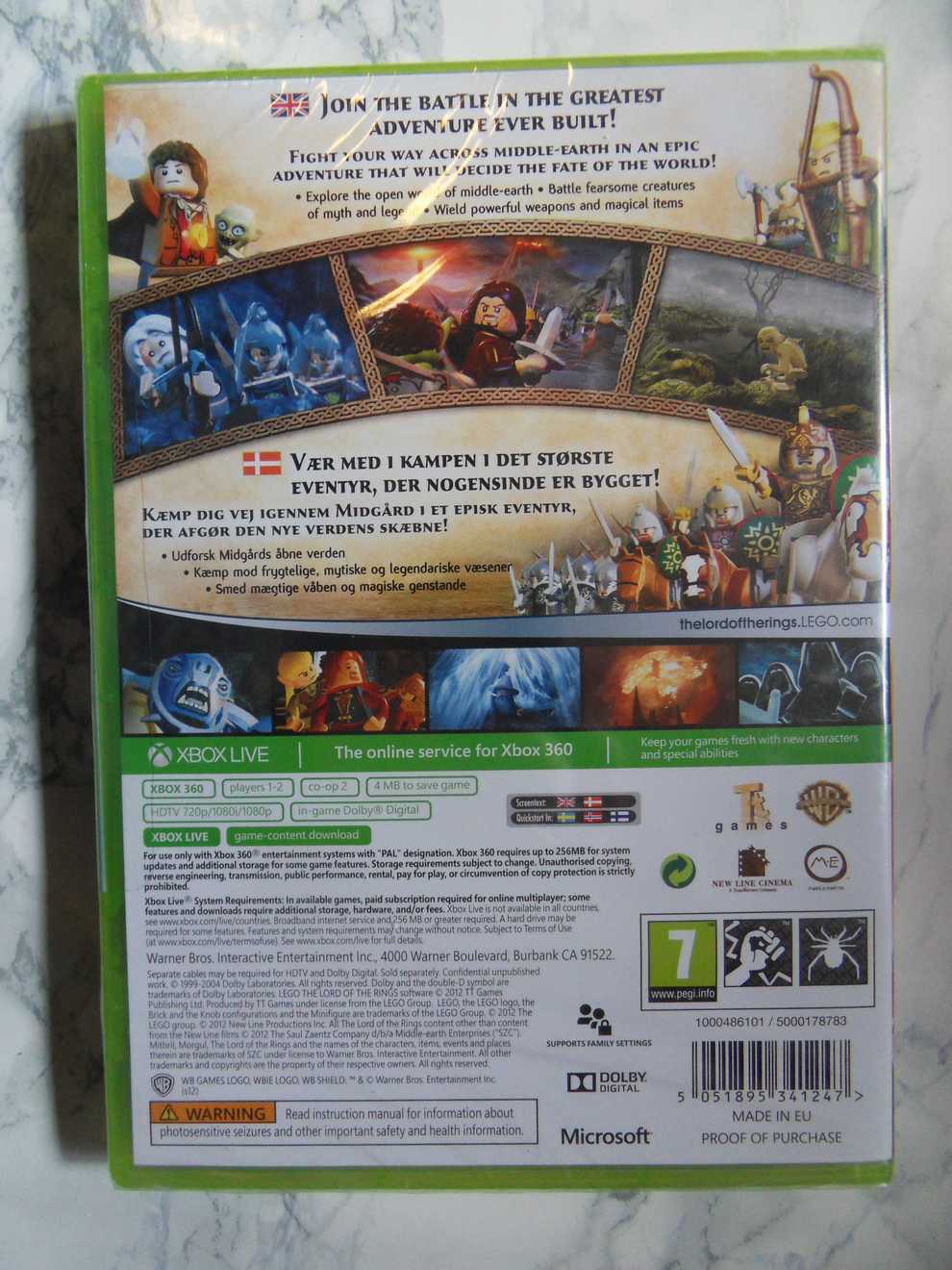 LEGO,The Lord of the Rings (XBOX360) (Uusi Muoveissa) - Image 2