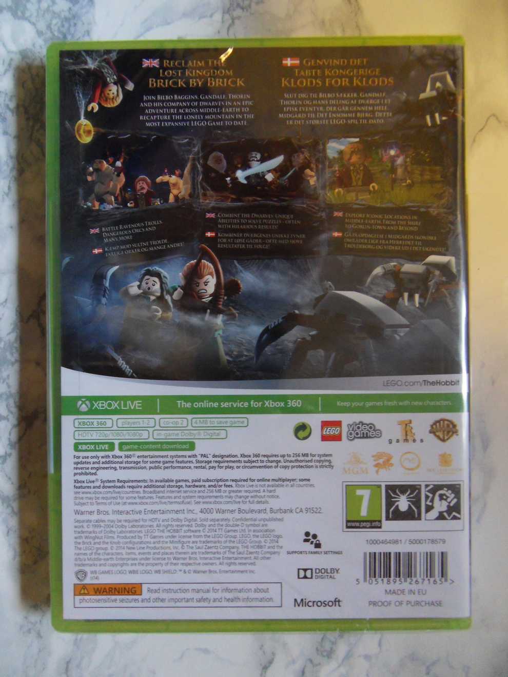Lego - The Hobbit (XBOX 360, Uusi muoveissa) - Image 2