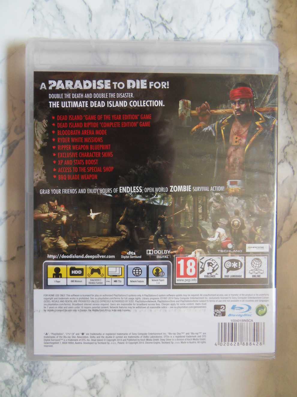 Dead Island, Dead Island Riptide, Double Pack (PS3, Uusi muoveissa) - Image 2