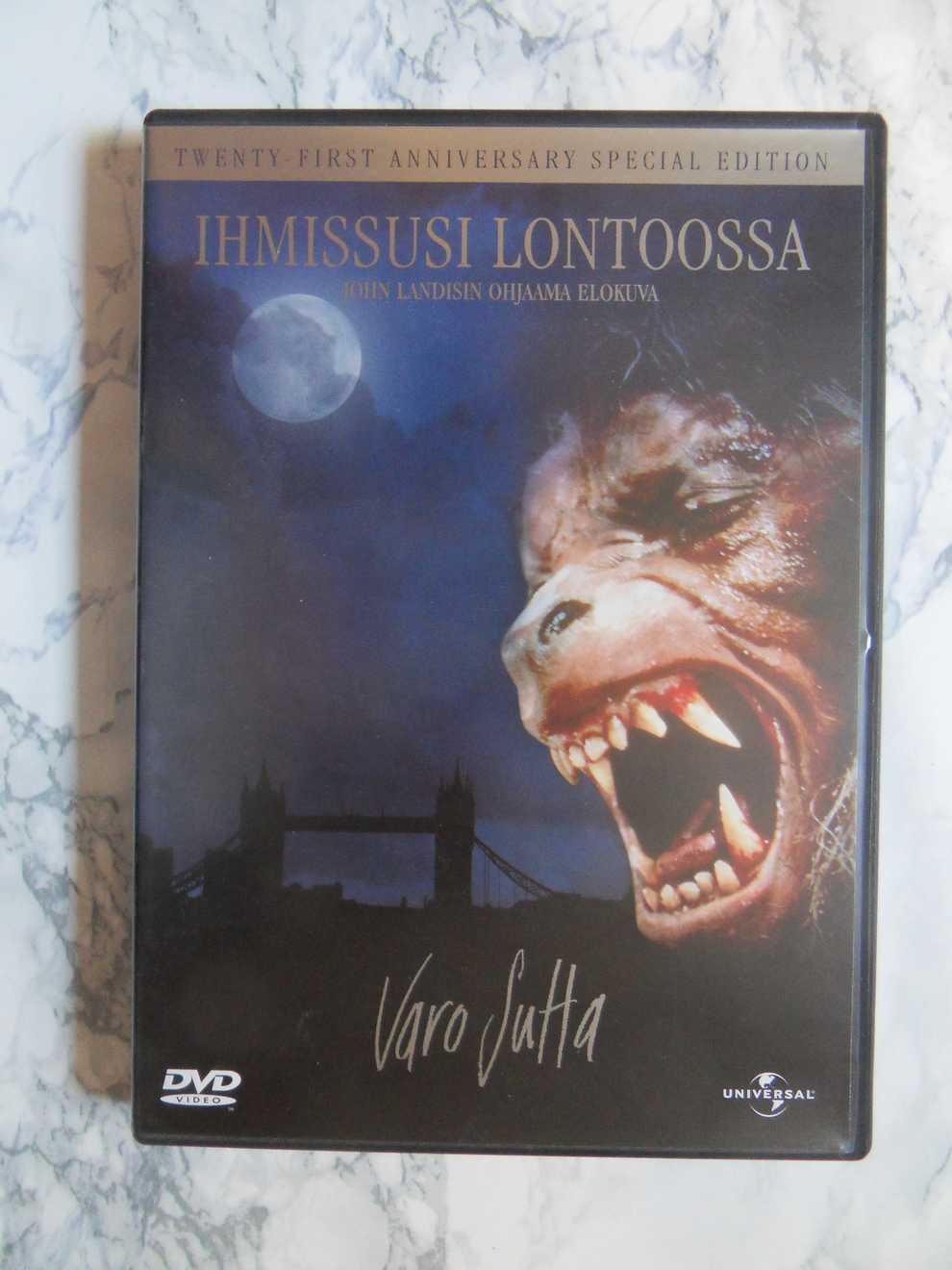 Ihmissusi Lontoossa, Special Edition (DVD)