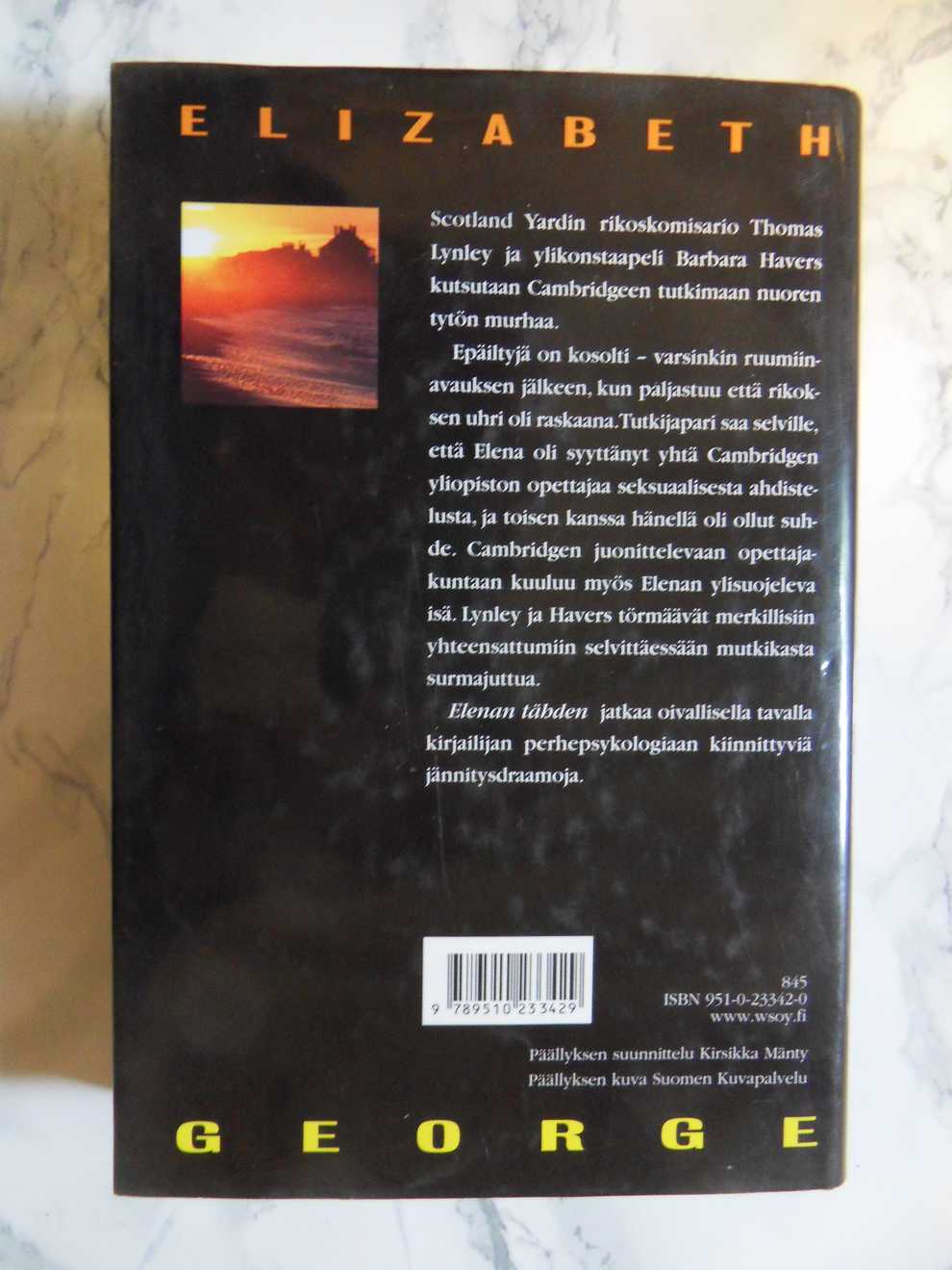 Elenan Tähden, Elizabeth George - Image 2