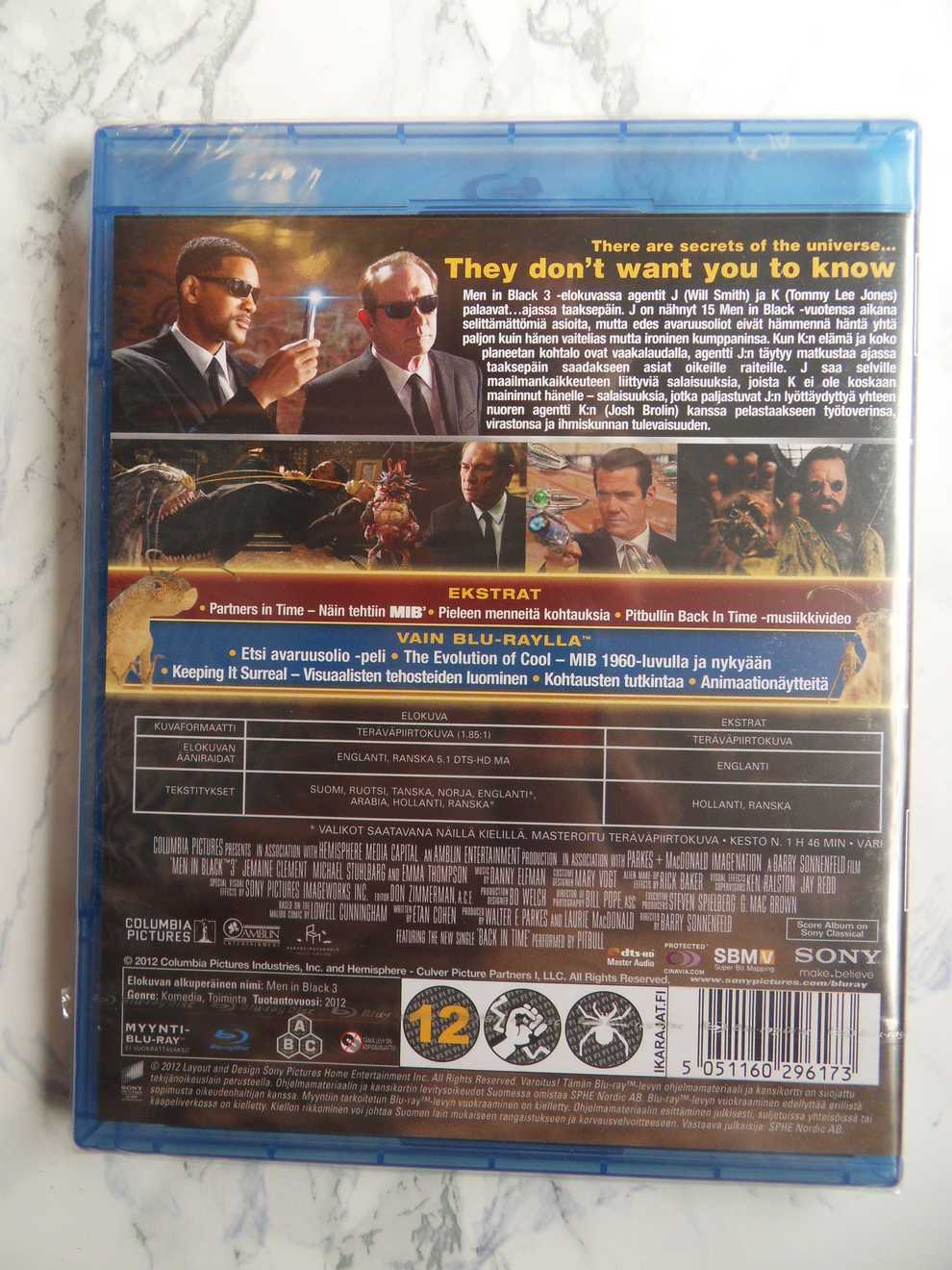 Men in Black 3 (Blu-ray) (UUSI MUOVEISSA) - Image 2