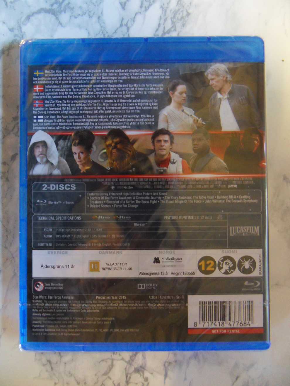Star Wars: The Force Awakens (Blu-ray) (Uusi muoveissa) - Image 2