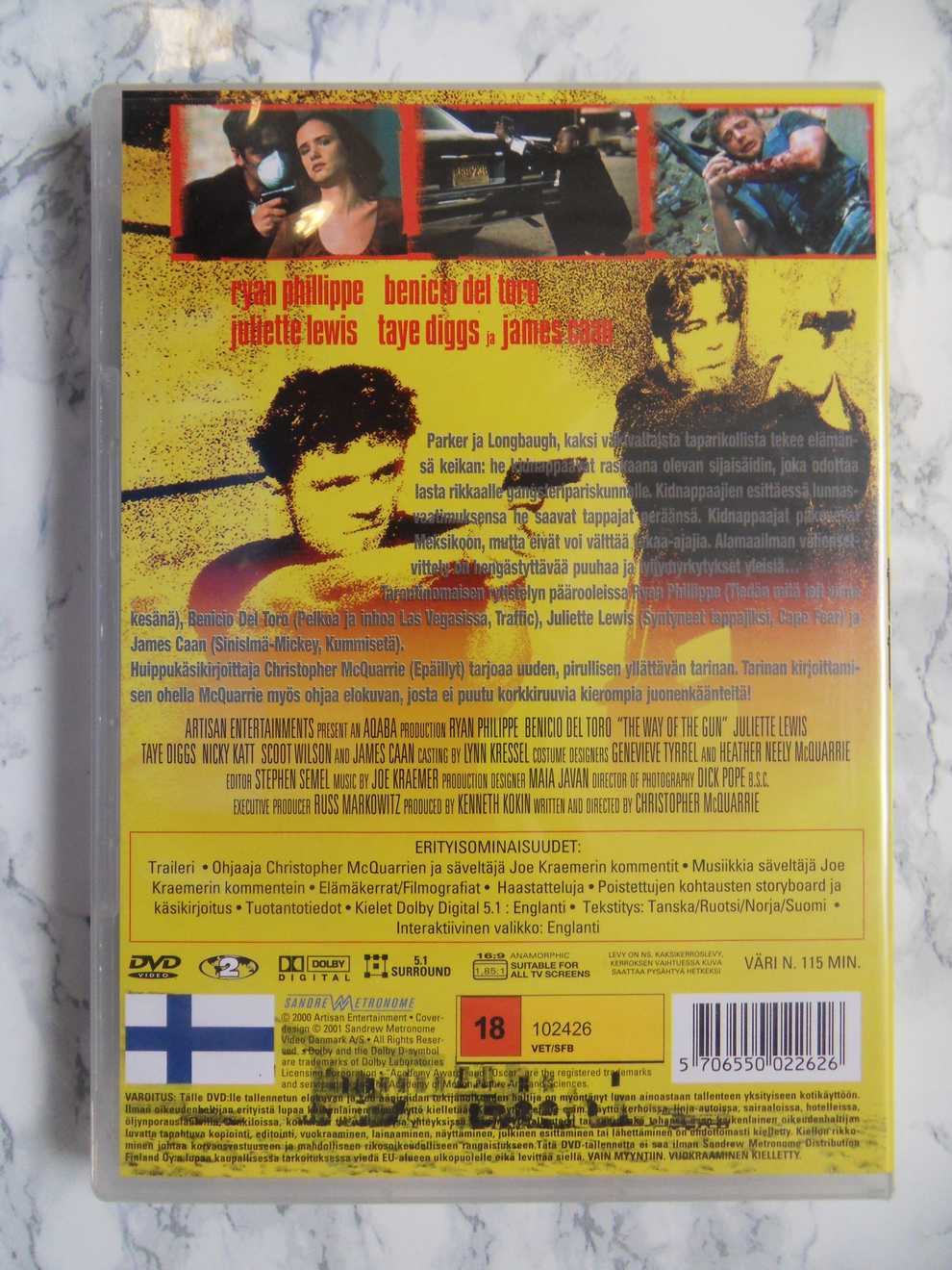 tuhon tiellä (DVD) - Image 2