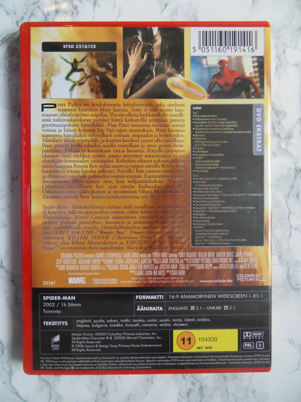 Spider-Man - Hämähäkkimies (DVD) - Image 2