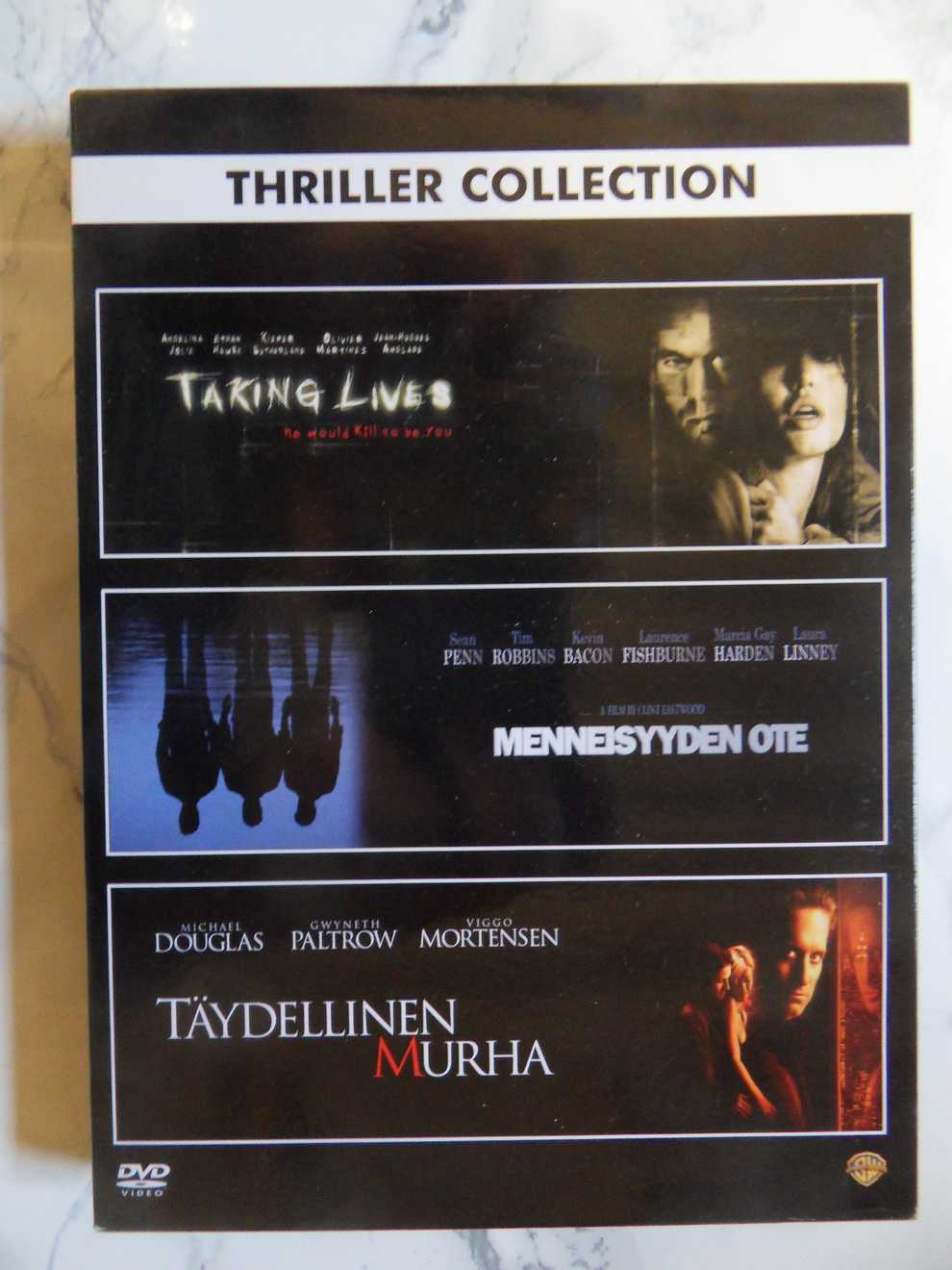 Thriller Collection: Taking Lives, Menneisyyden Ote, Täydellinen Murha (DVD)