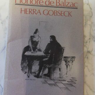 Herra Gobseck, Honoré de Balzac