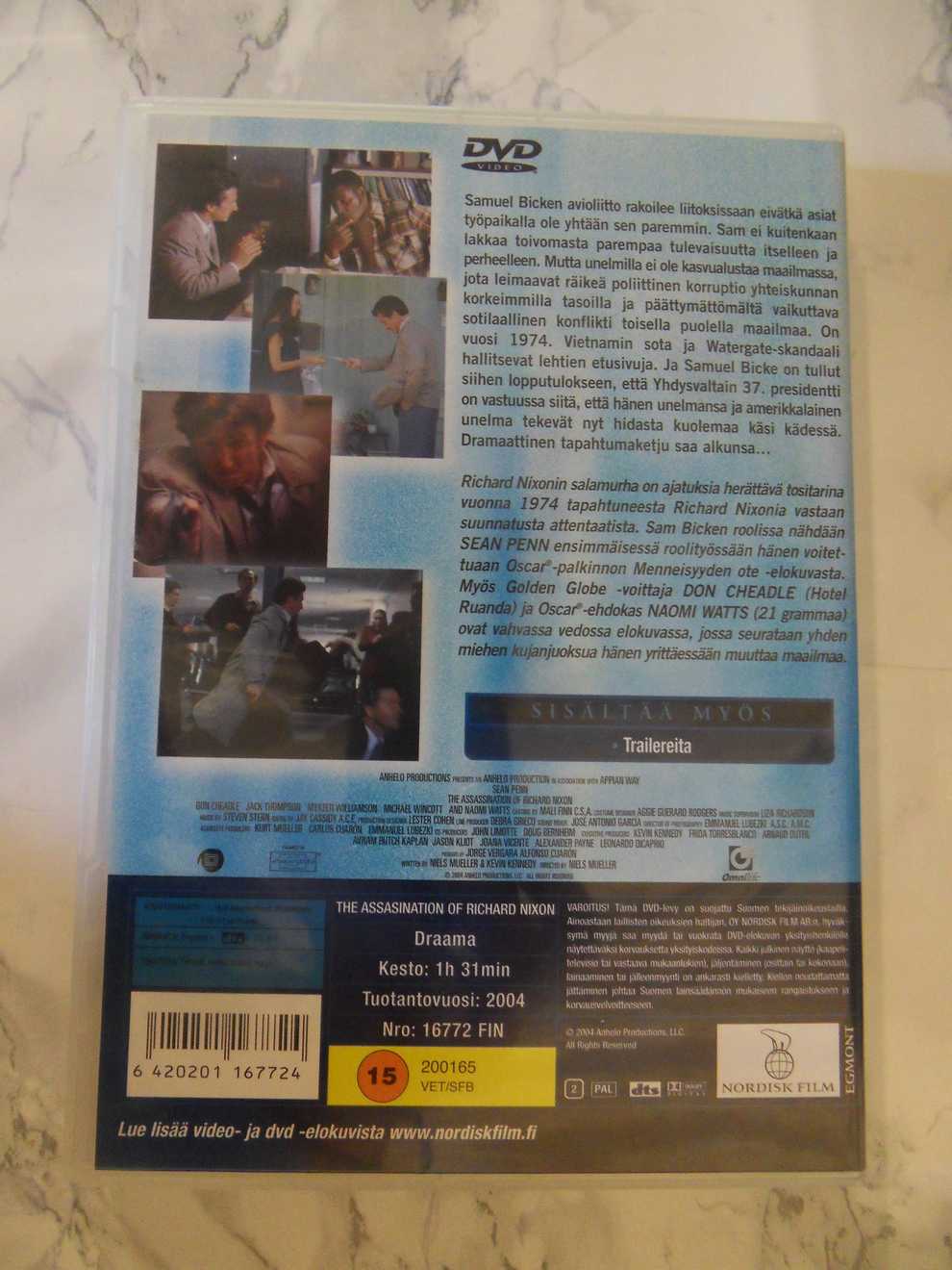 Richard Nixonin Salamurha (DVD) - Image 2