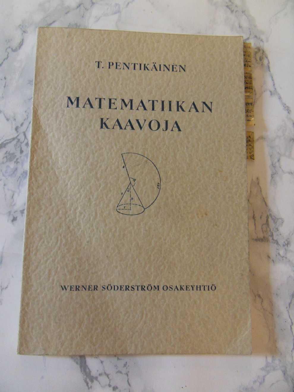 Matematiikan kaavoja, T. Pentikäinen