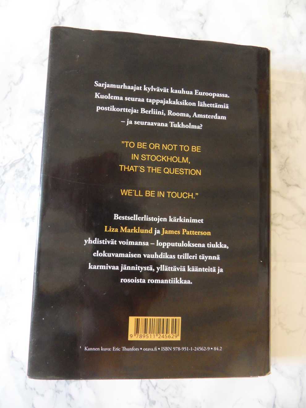 Postikorttimurhat, Liza Marklund-James Patterson - Image 2