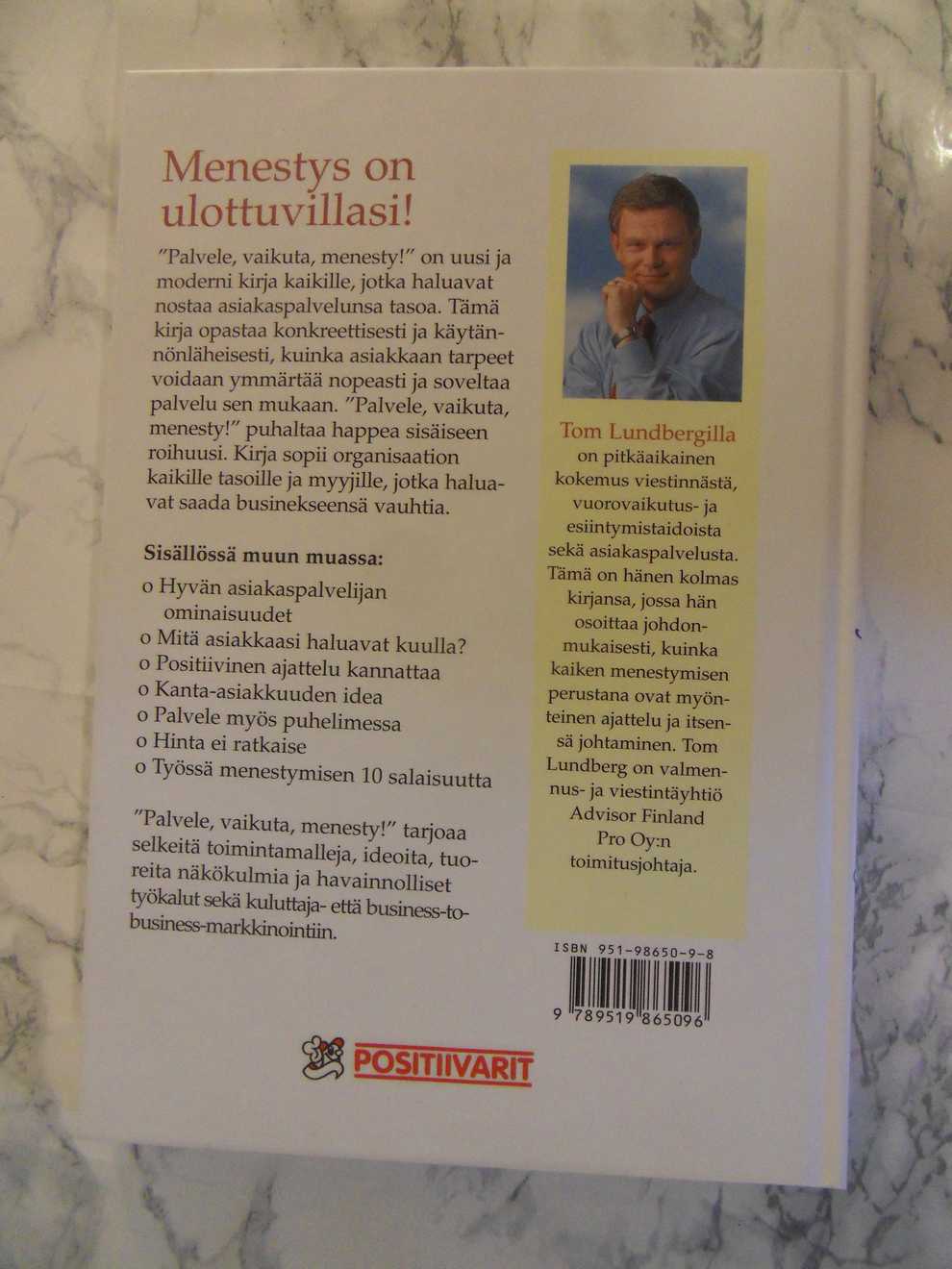 Palvele, vaikuta, menesty!, Tom Lundberg - Image 2