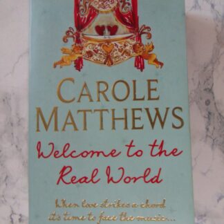 Welcome to the real world, Carole Mathews