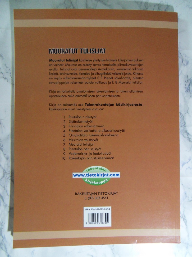 Muuratut tulisijat, Talonrakentajan käsikirja 7 - Image 2