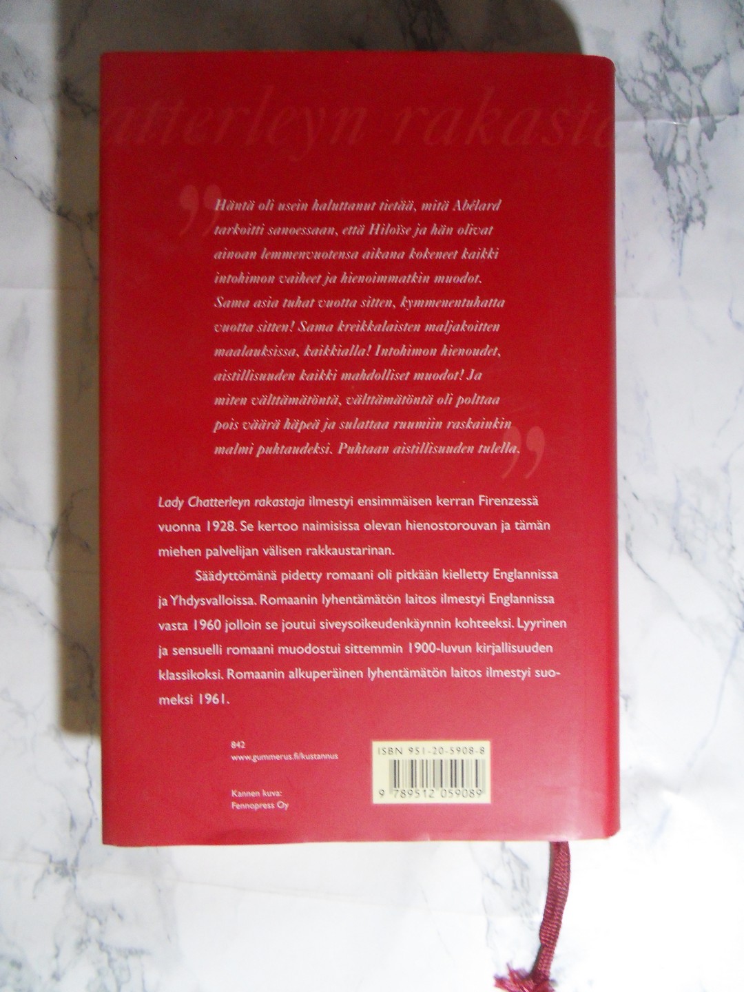 Lady Chatterleyn rakastaja, D. H. Lawrence - Image 2