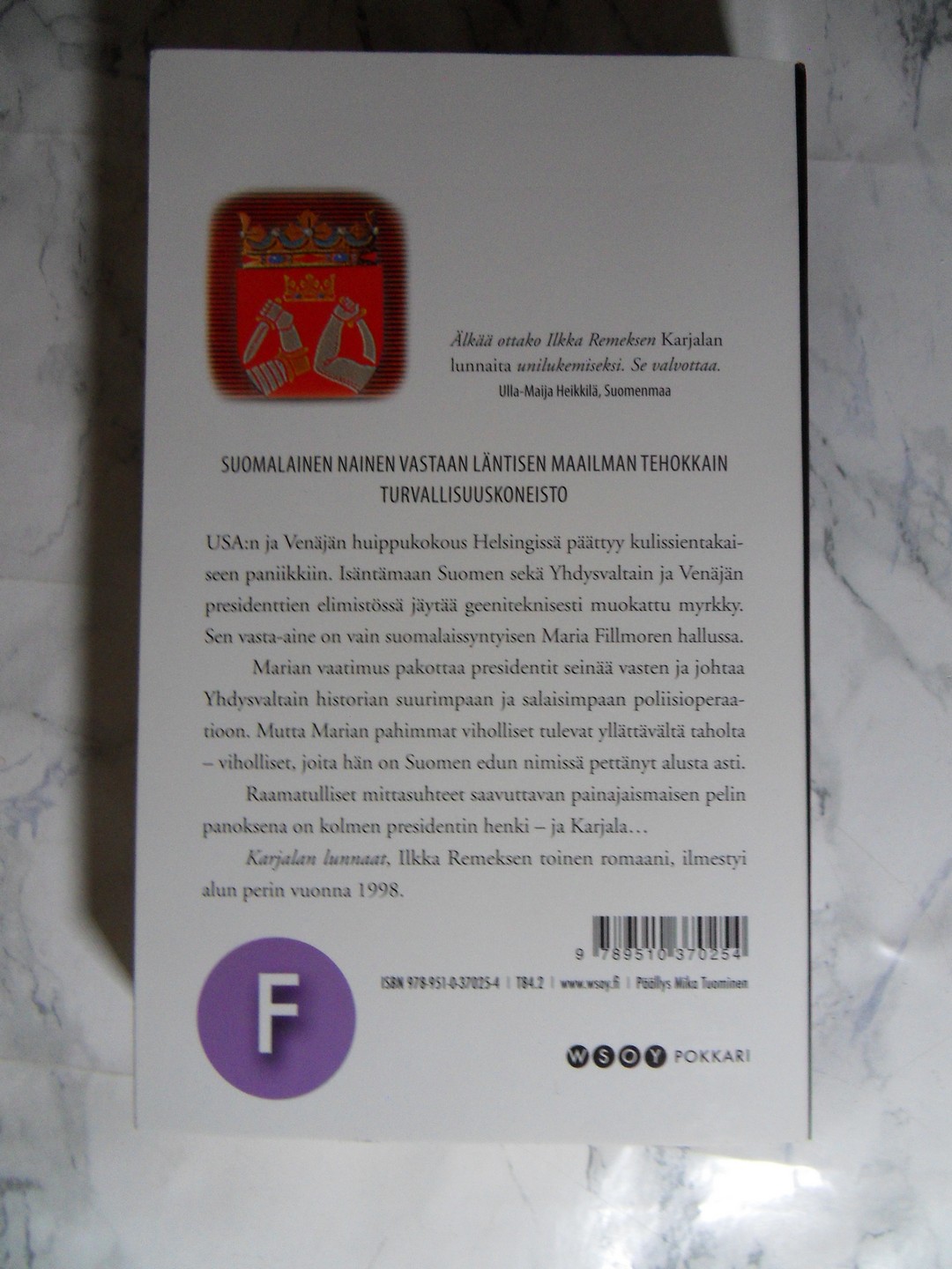 Karjalan lunnaat, Ilkka Remes - Image 2