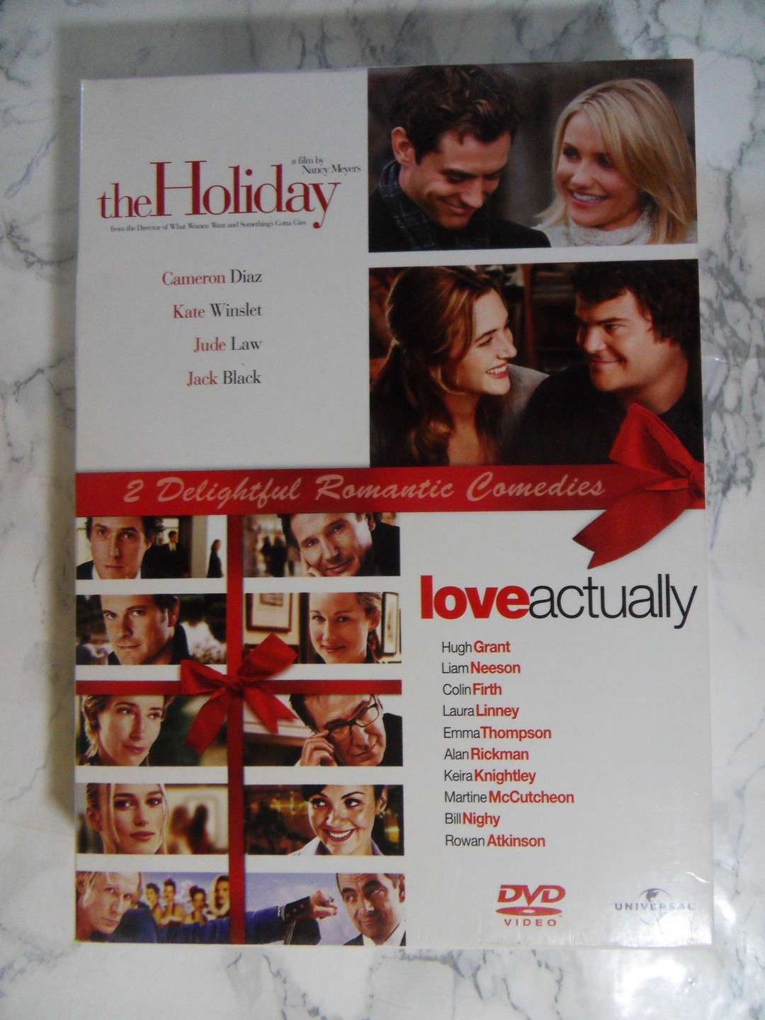The Holiday & love actually (DVD)
