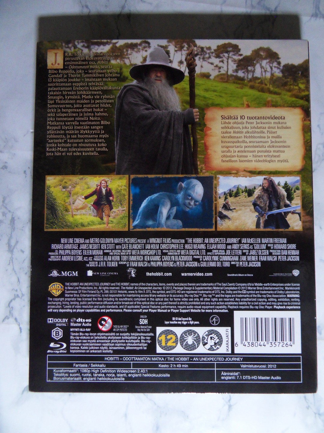 Hobbit An Unexpected Journey (Blu-ray) - Image 2